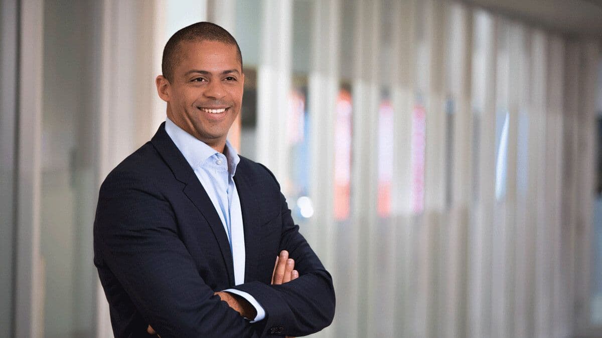 Francois arms folded.